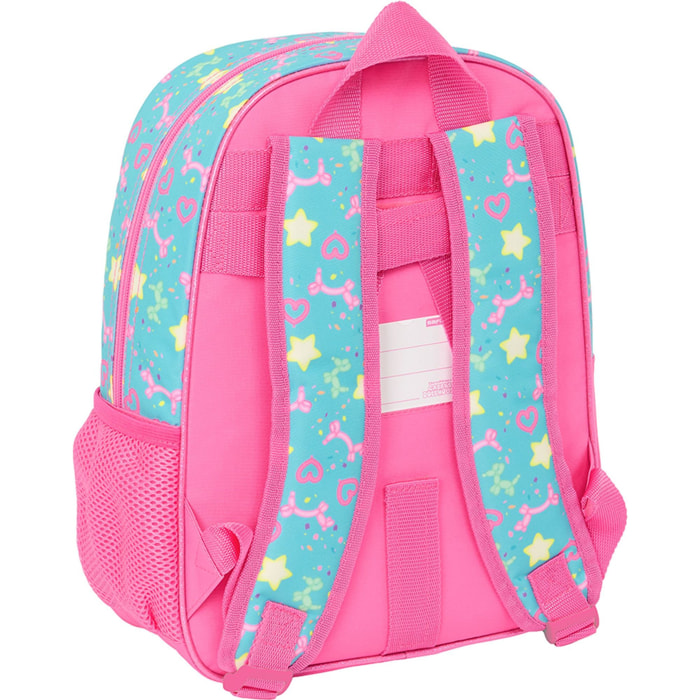 Mochila infantil adapt.carro gabbys dollhouse "confetti"
