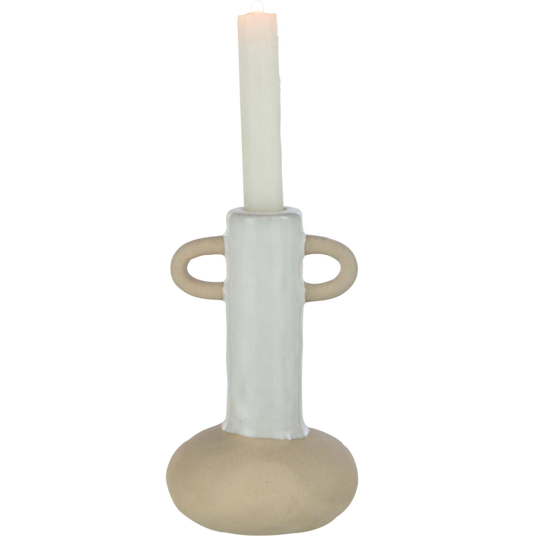 J-Line chandelier Anses - porcelaine - blanc/beige