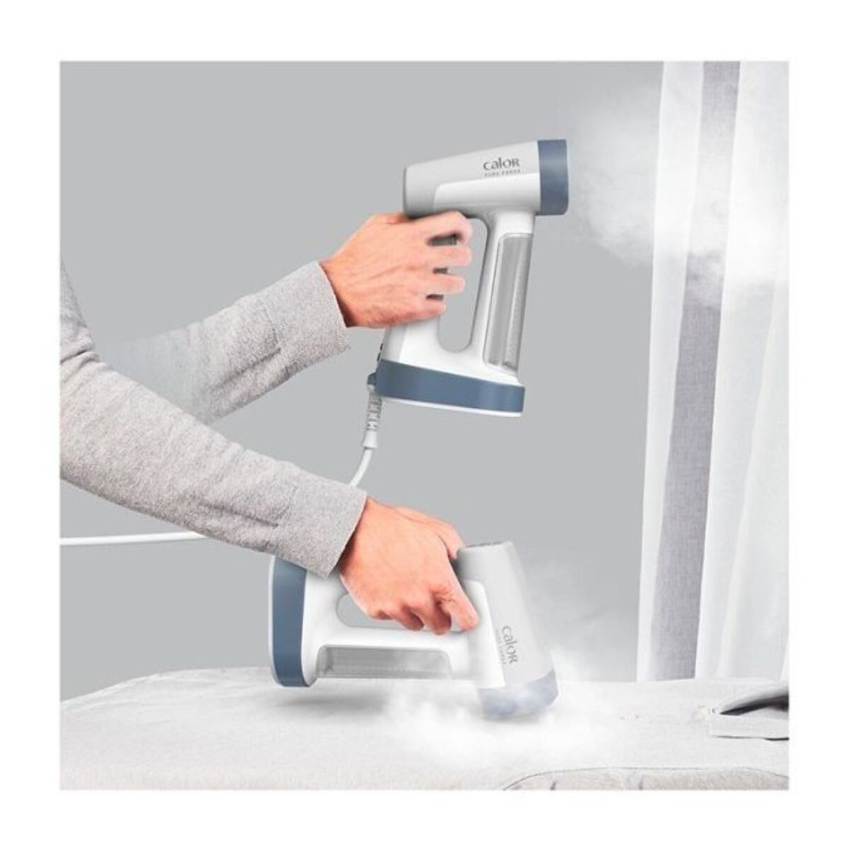 Défroisseur vapeur CALOR DT8722C0 Pure Force 2 en 1