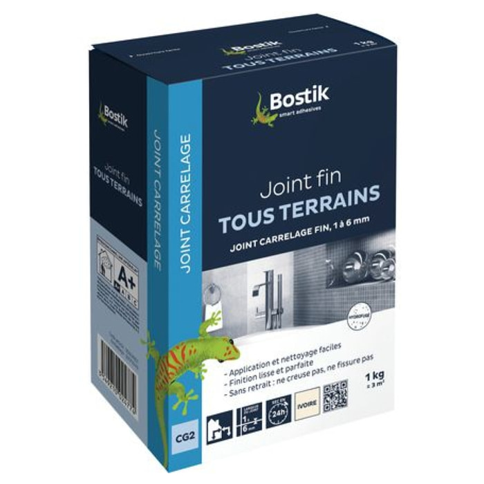 Joint fin tous terrains BOSTIK Blanc - 30604101