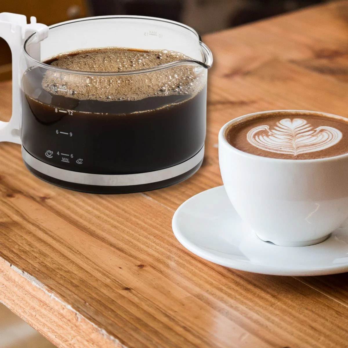 Verseuse à café compatible avec la cafetière Philips Confort 12 tasses Fackelmann