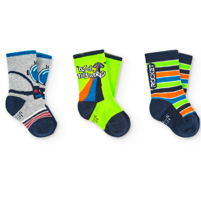 Pack calcetines de bebé niño -BCI