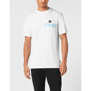 PHILIPP PLEIN T-Shirt Round Neck HEXAGON