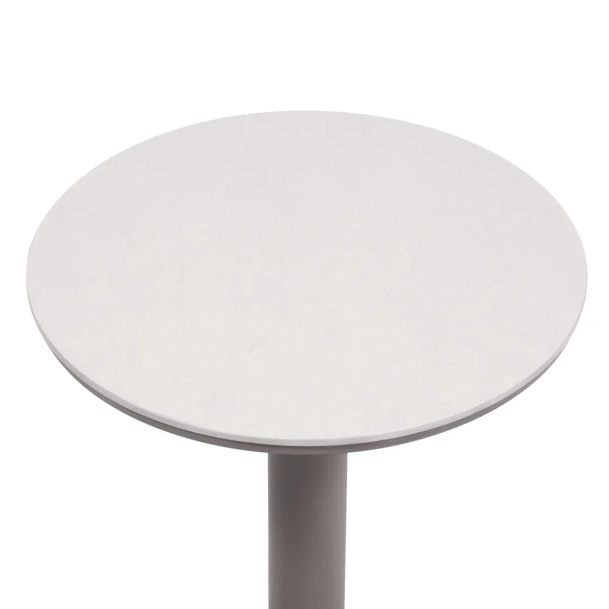 Table d'appoint de jardin Soletia 40x40x50cm café