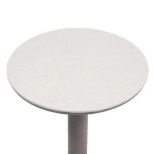 Table d'appoint de jardin Soletia 40x40x50cm café