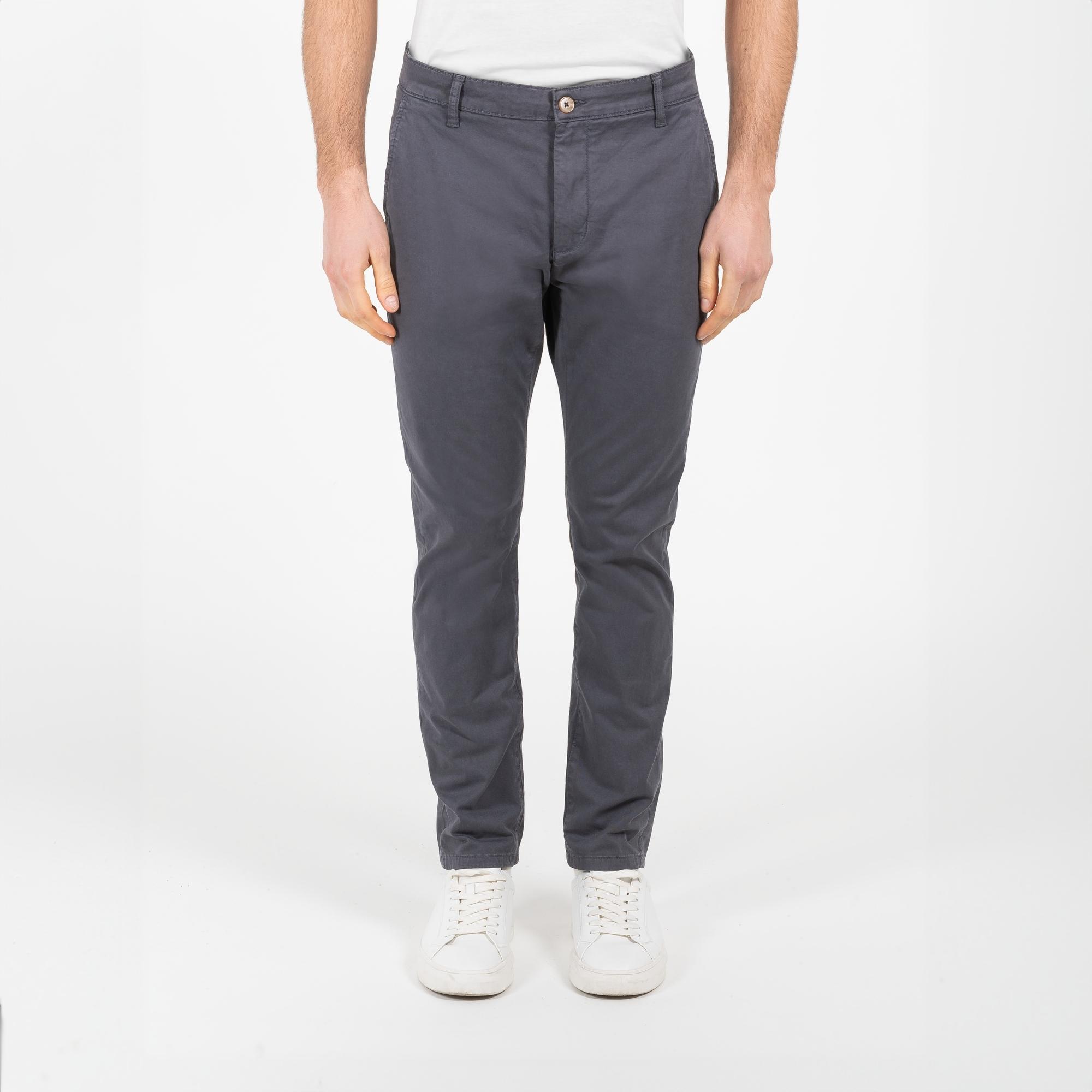 Pantalone chinos in gabardine