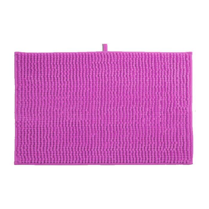 ALFOMBRA DE BAÑO CHENILLE 40X60 CM FUSHIA