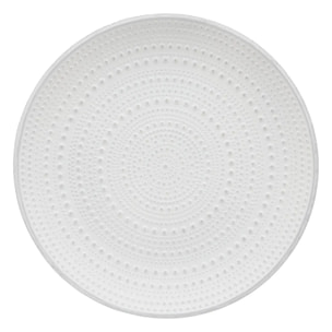 Centre de table Maia rond D.40cm blanc