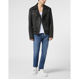 PHILIPP PLEIN Super Straight Cut Jeans Basic