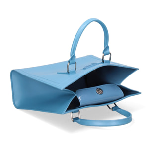 Borsa a mano da donna - Modello False - 100% Pvc - 22.5 x 27.0 x 10.5 cm