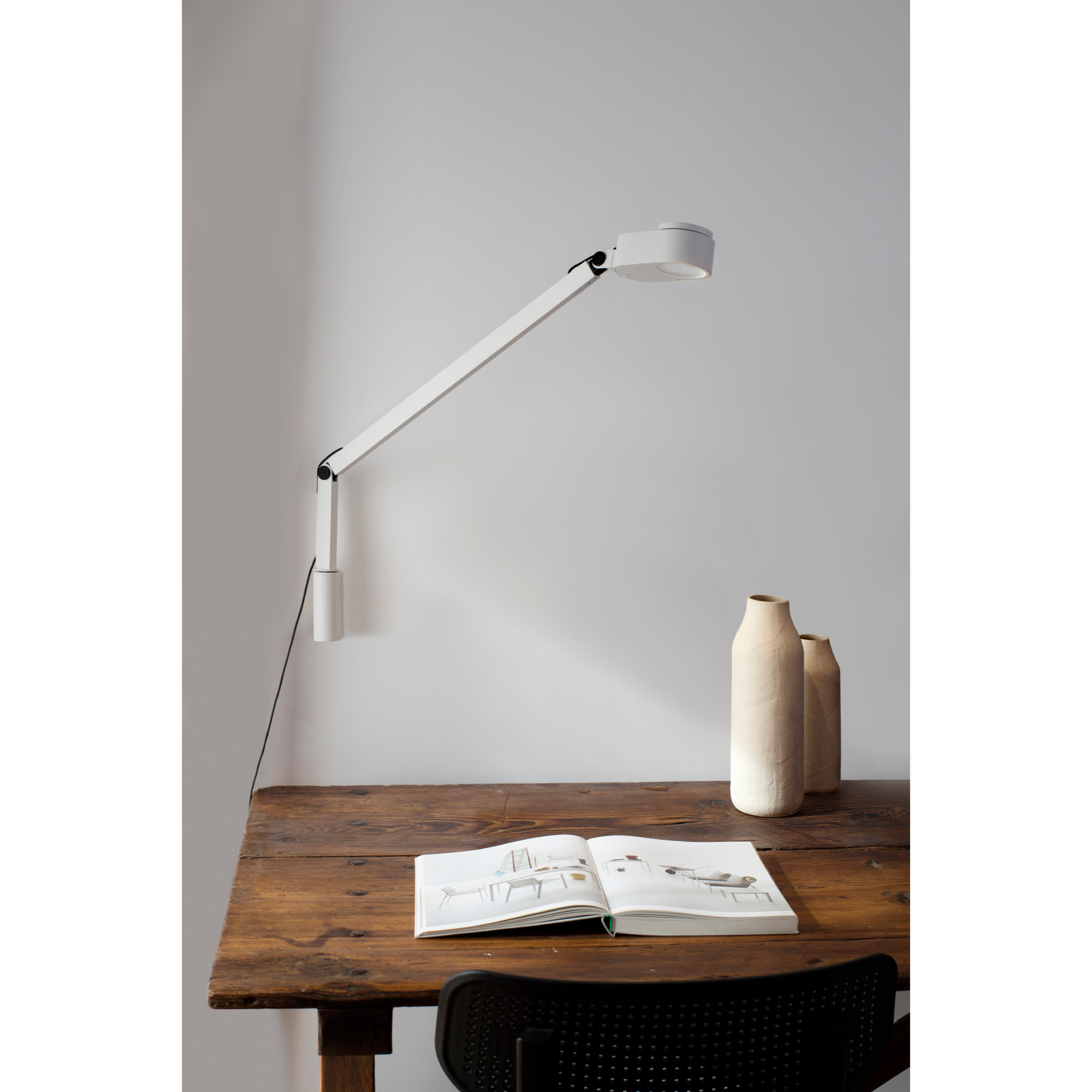 INVITING Aplique brazo de pared blanco