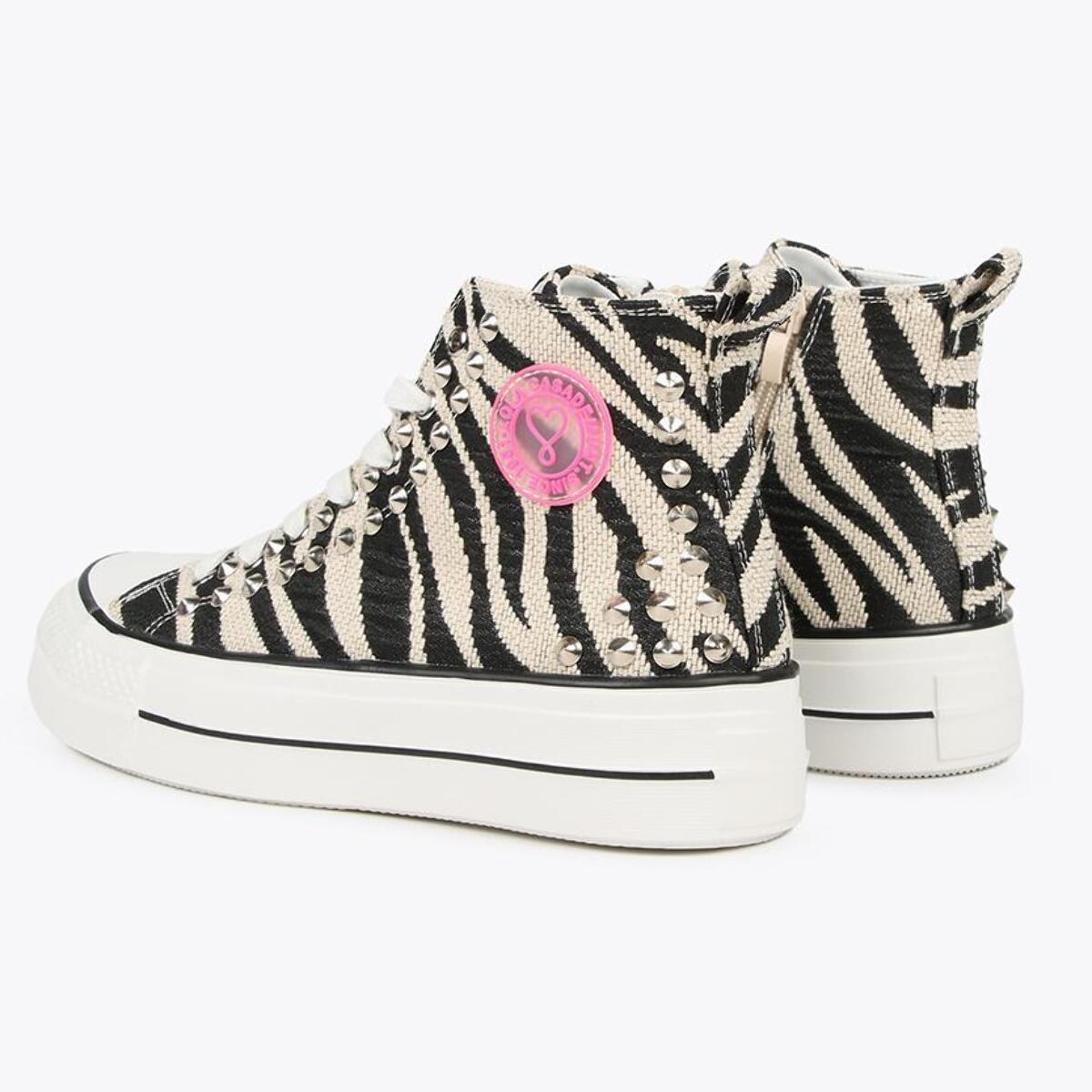 Sneakers alte stampa leopardo