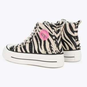 Sneakers alte stampa leopardo