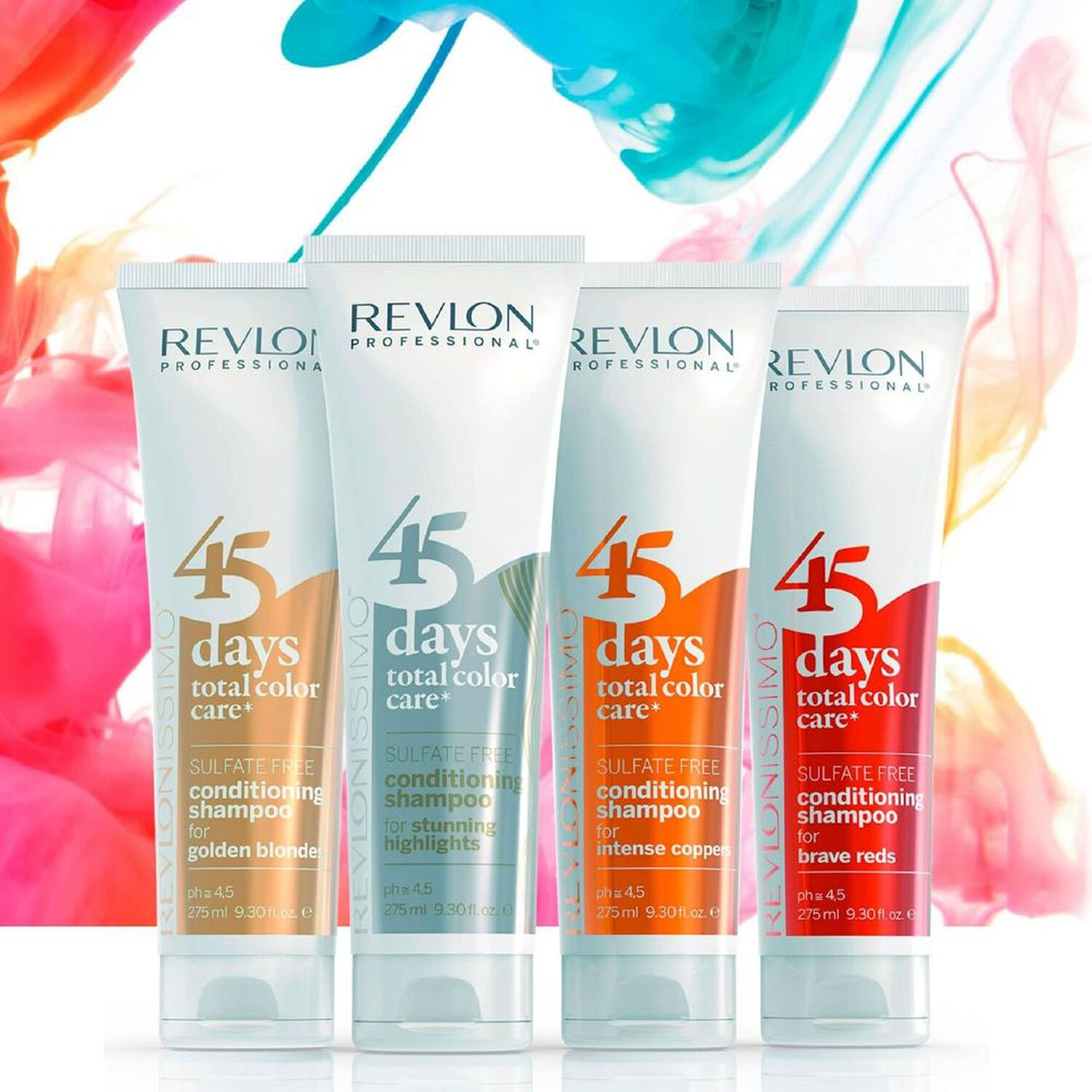 45 DAYS - Shampooing et Après-shampooing 2en1 Protecteur de Couleur 275 ml