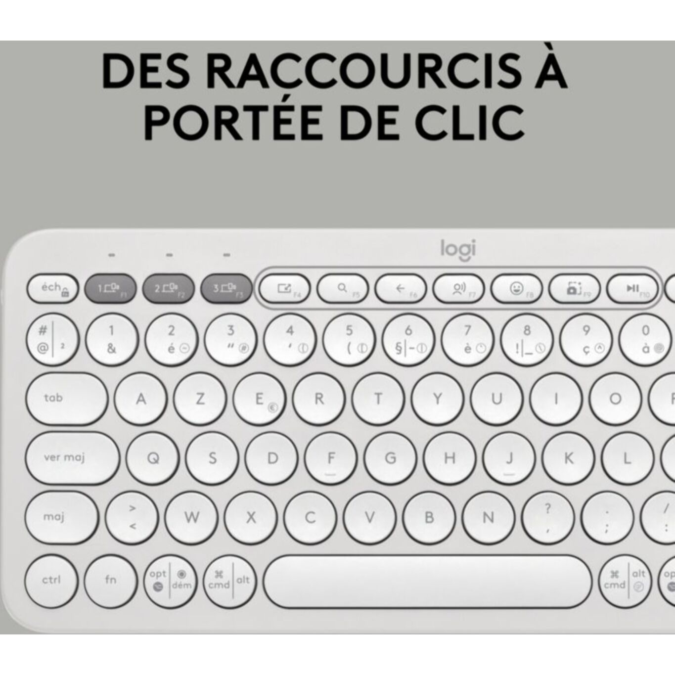 Clavier + Souris LOGITECH Combo Pebble 2