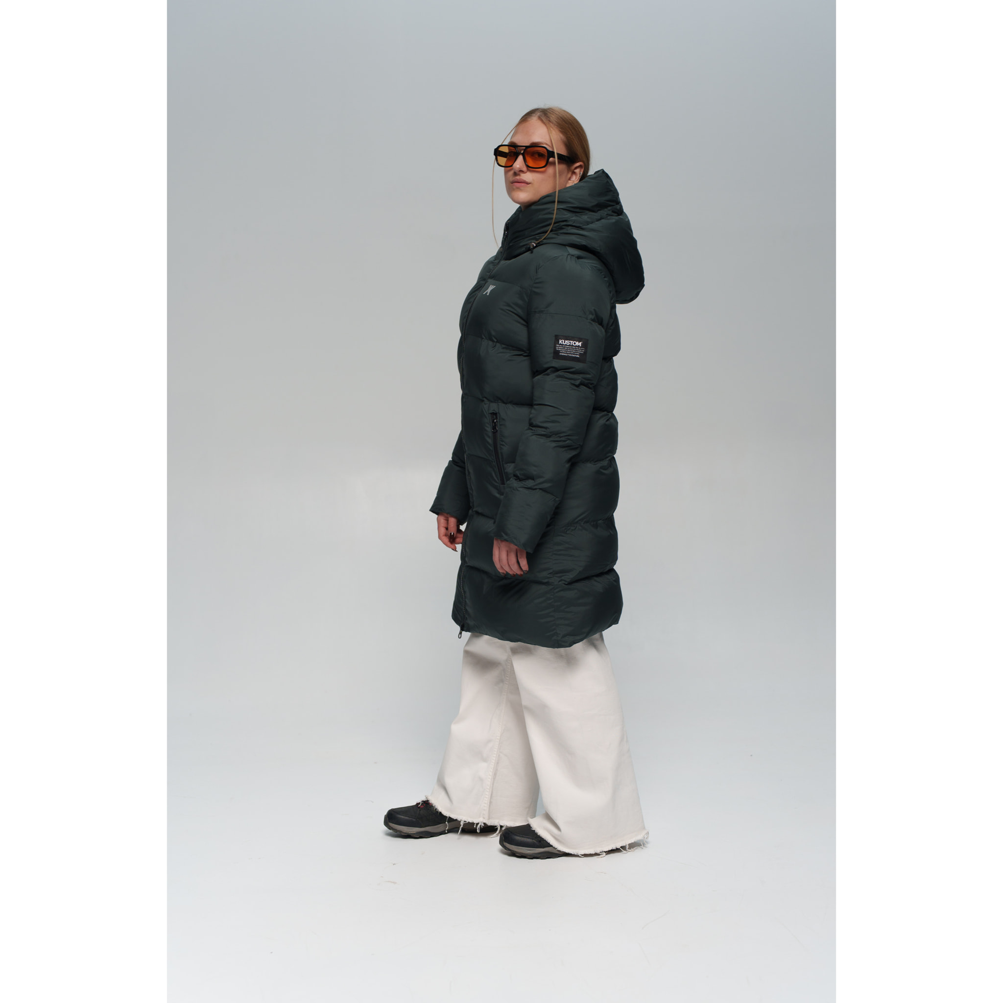 Giacca donna KUSTOM URBS-3W - Verde oscuro
