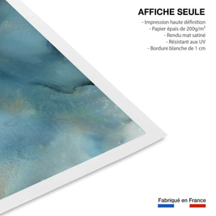 Poster rivière dorée Affiche seule