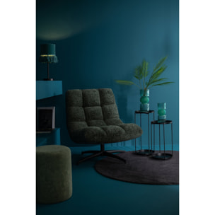 J-Line Vase - verre - turquoise - small