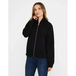 Chaqueta Cremallera Negro - Tigia