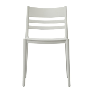 Sedie da giardino in resina Deisy - Set da 4