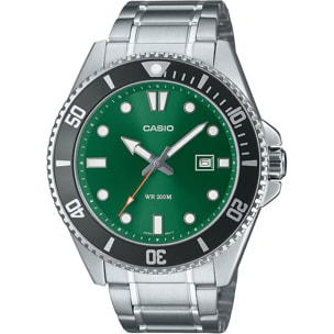 Reloj Casio MDV-107D-3A2VDF Hombre Analogico Cuarzo con Correa de Acero inoxidable