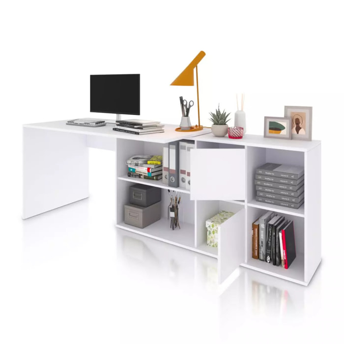 Mesa de escritorio Move Blanco Artik (Blanco Mate)