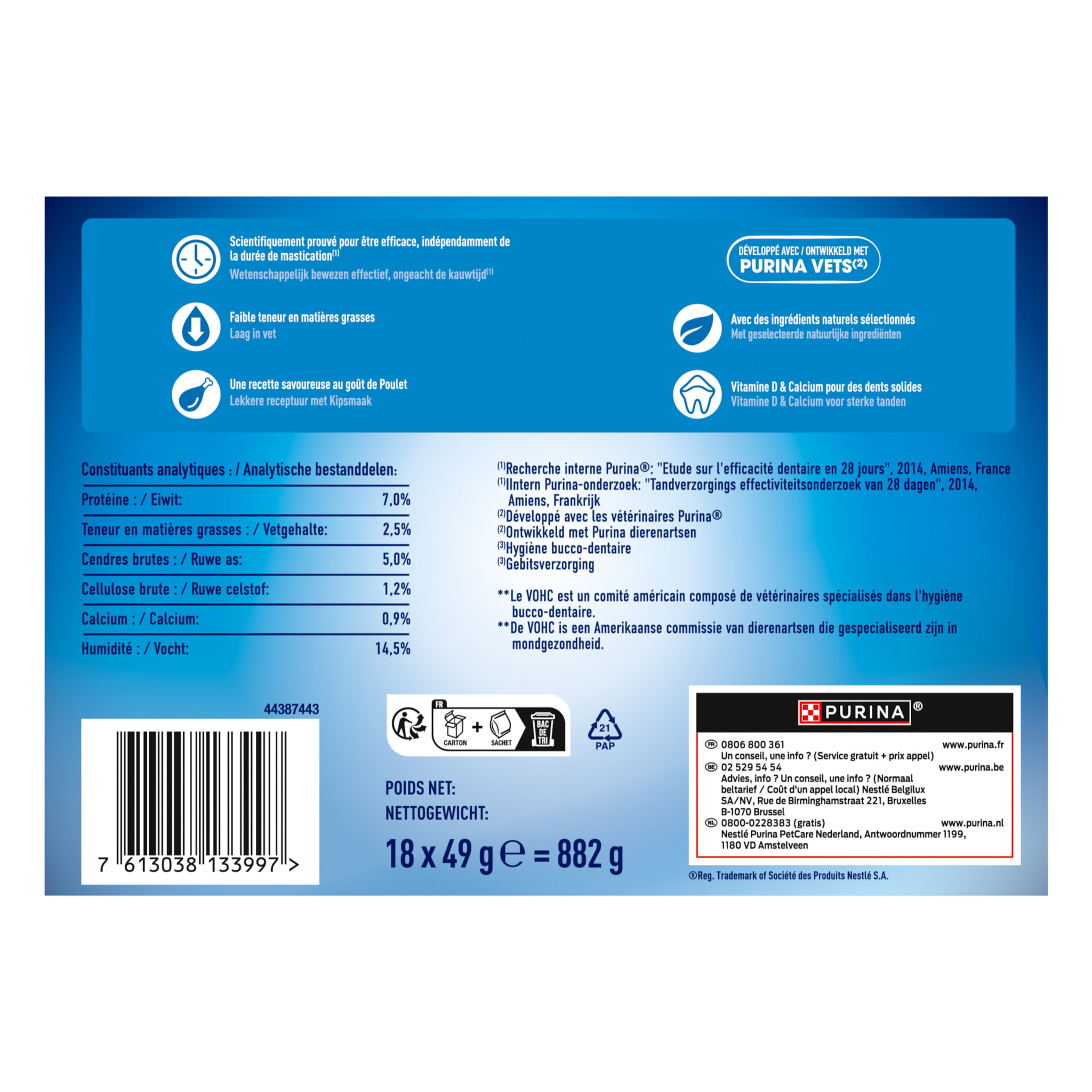 DENTALIFE Mini Multi Pack 108 Friandises