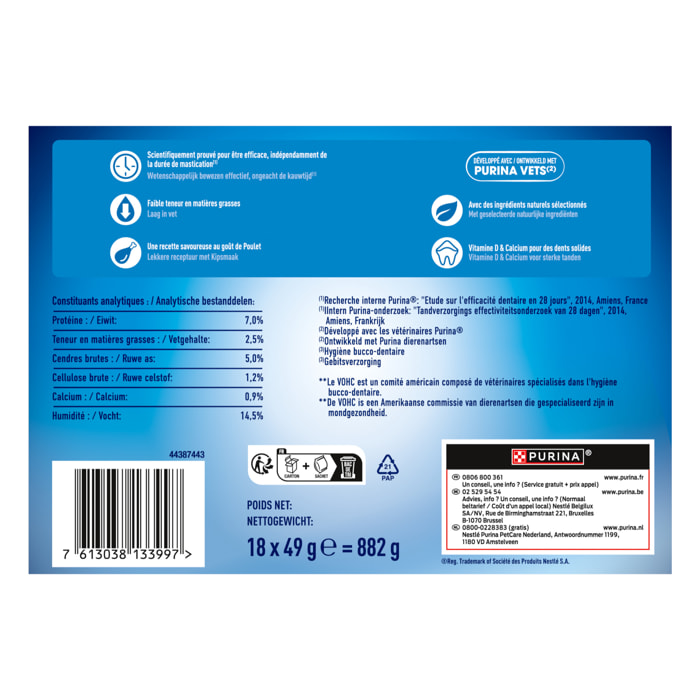 DENTALIFE Mini Multi Pack 108 Friandises