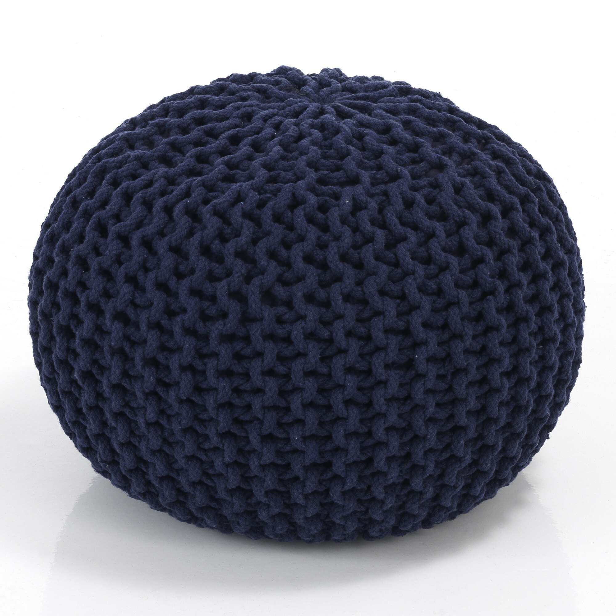 ORESTELUCHETTA pouf LINS NAVY