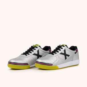 MUNICH G-3 453 Zapatillas de Fútbol Sala Profesionales Blanco y Negro