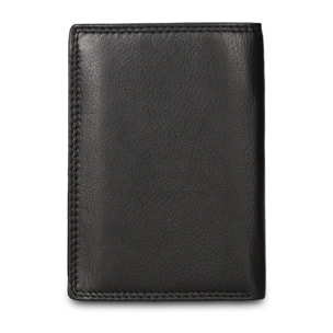 Portafoglio uomo vera pelle - Modello Astrea Prime - Casual - 9.0 x 13.0 x 2.0 cm