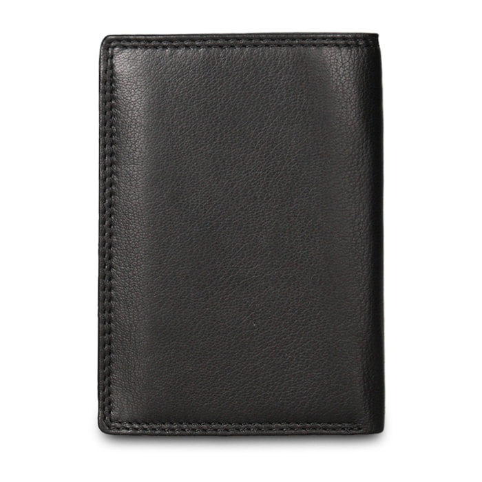 Portafoglio uomo vera pelle - Modello Astrea Prime - Casual - 9.0 x 13.0 x 2.0 cm