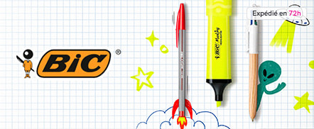 Bic Stylos et petites fournitures