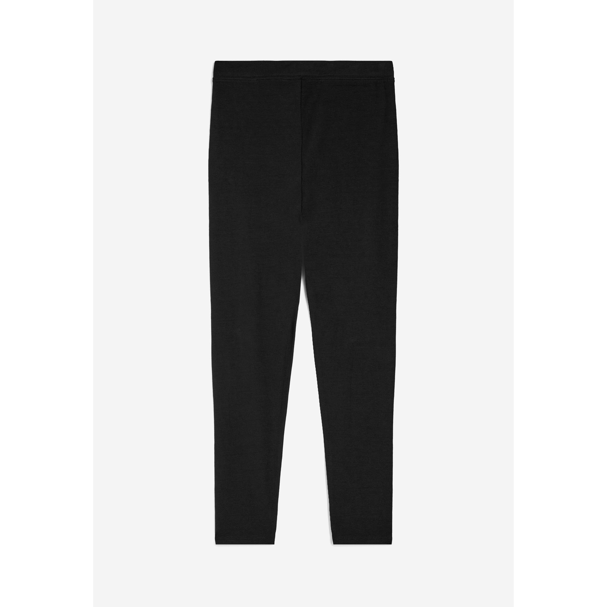 Leggings 7/8 vita regular in heavy jersey stretch