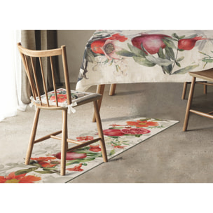 Tappeto Passatoia Cucina Con Retro Antiscivolo Antisfilo Linea Futura Melograna