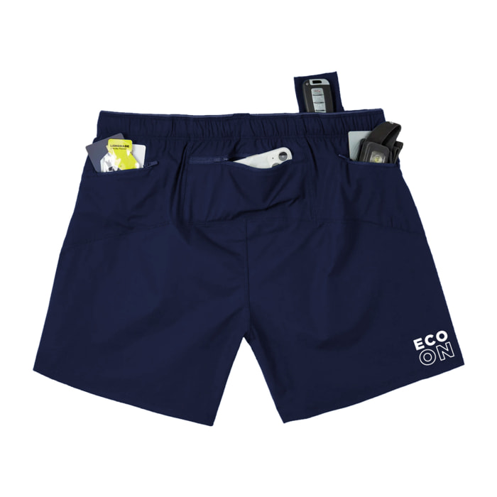 Pantalón Corto ECOON modelo Milan en color Azul Marino