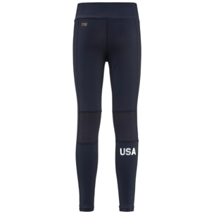 Kappa - Pantaloni Donna Blu - Kombat Day Us