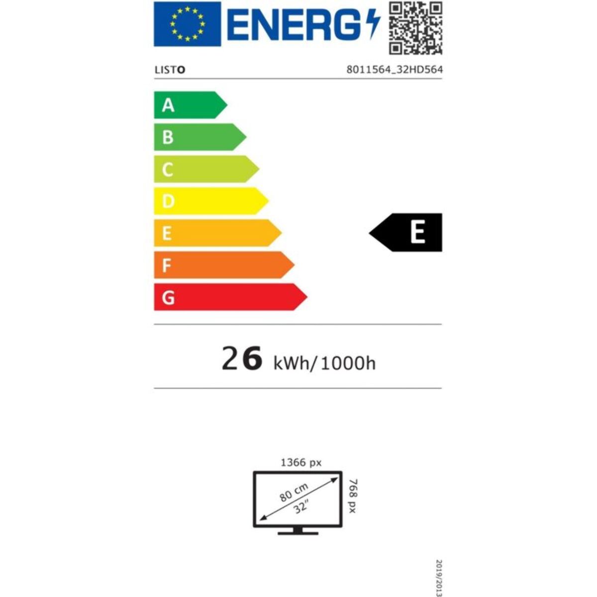 TV LED LISTO 32HD564