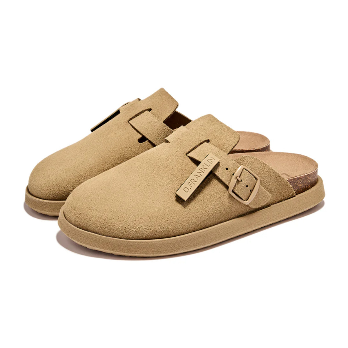 Zuecos Unisex Cierre Hebilla en Arena Vibe Clog