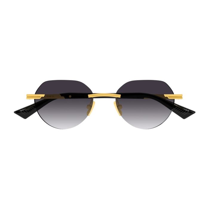 Gafas de Sol Bottega Veneta BV1379S-001 de Metal Hombre 51 mm