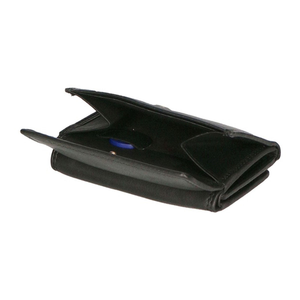 Portafoglio da uomo in vera pelle - Modello False - RFID - 12.0 x 9.0 x 3.5 cm