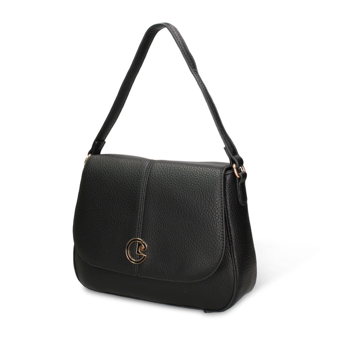 Borsa a spalla da donna - Modello Evanthe Ultra - Pelle vegana PU - 25.0 x 19.0 x 7.0 cm