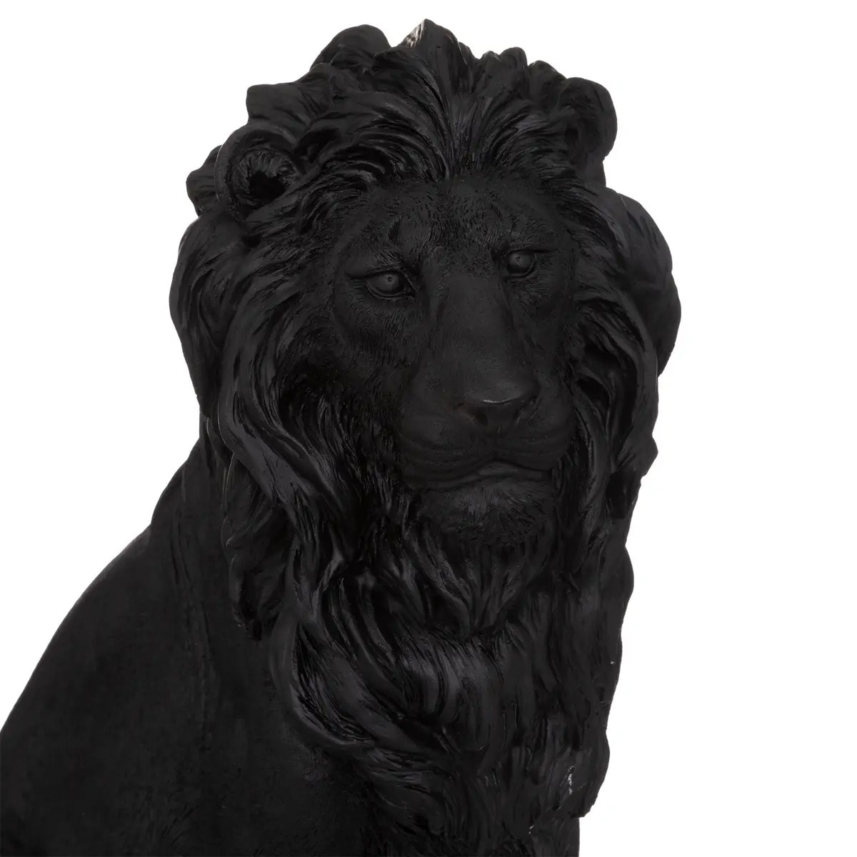 Statuette "Lion" - noir H51 - 5 cm