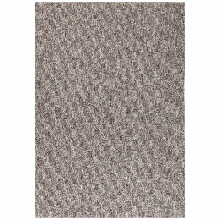 Tapis salon, motif faux uni, poils ras, look chaleureux, entretien