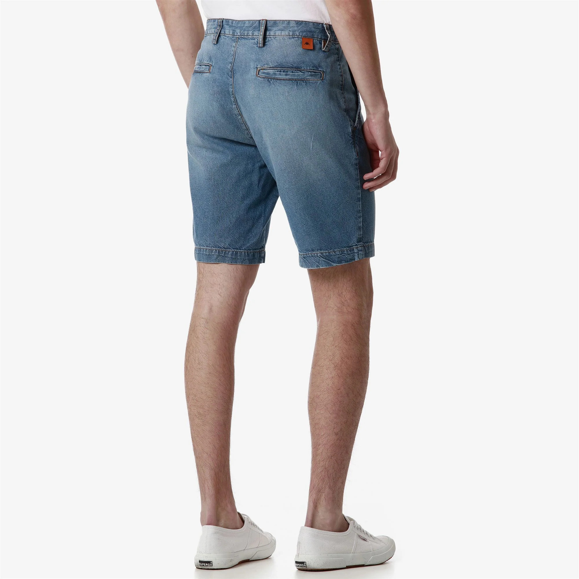 Kappa - Pantaloni Corti Uomo Blu - Chinge