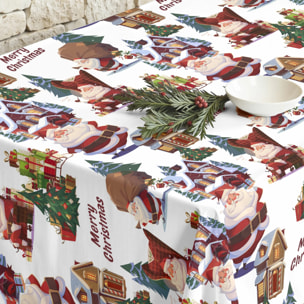 Nappe en résine Anti-tâches Papa Noel