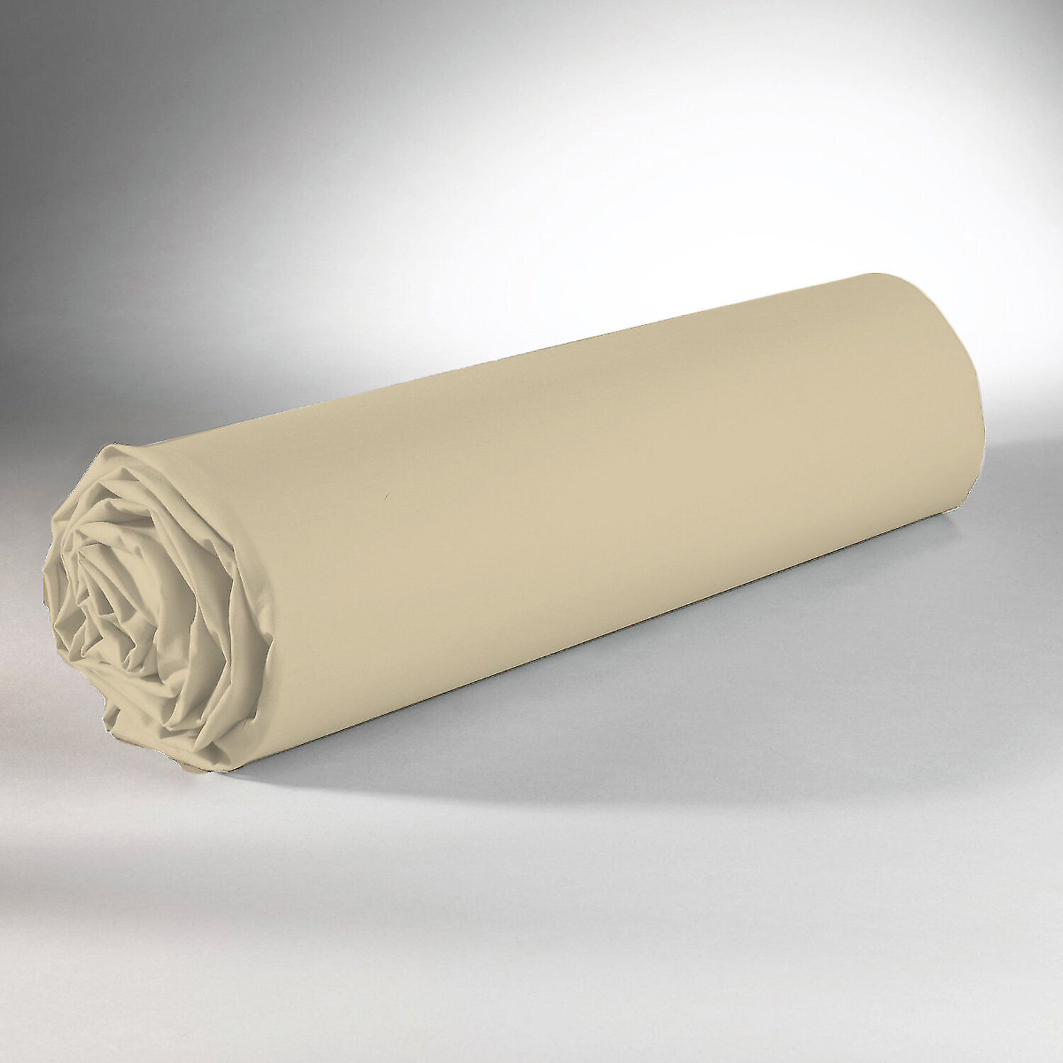 Drap housse - bonnet:25cm marron clair