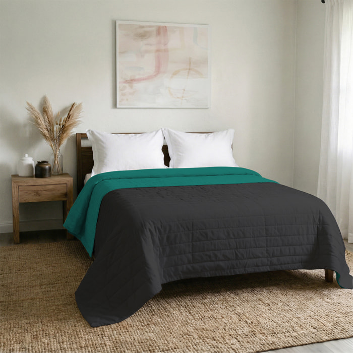 TRAPUNTINO ESTIVO ELEGANT MATRIMONIALE, BICOLORE