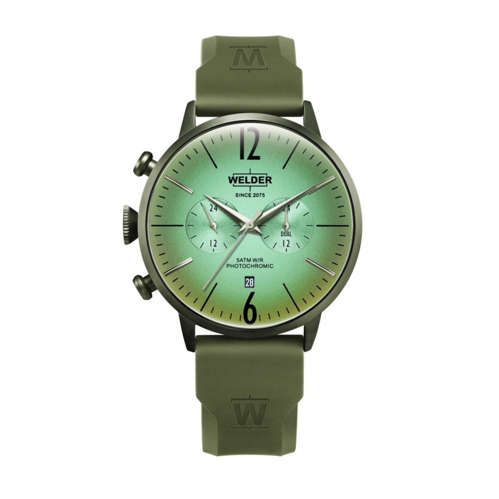 Reloj Welder WWRC519 Hombre Analogico Cuarzo con Correa de Silicona