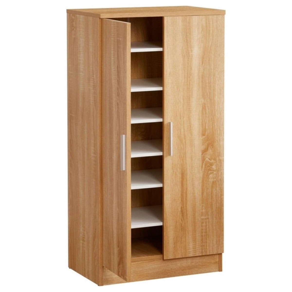 Cassettiera in legno 83x58x30 cm - rovere chiaro